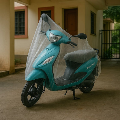 Small Plastic Scooter Cover (1 Pc)